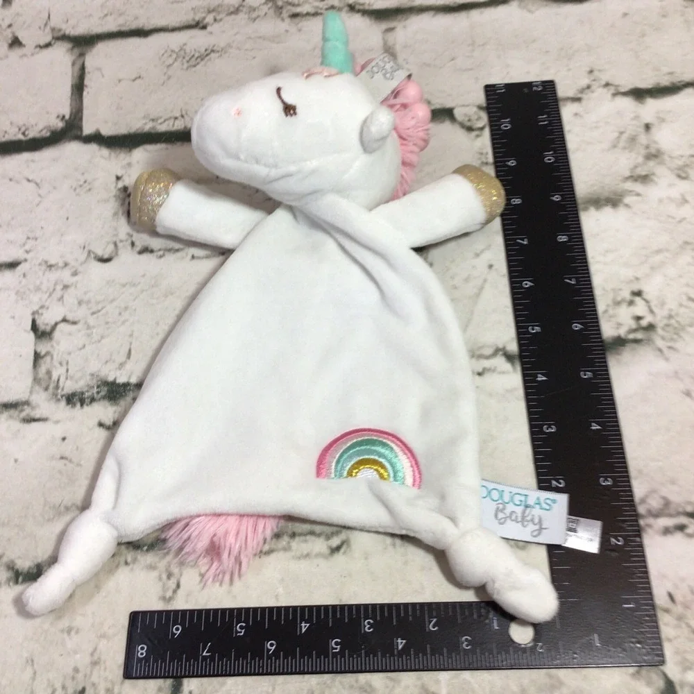 Douglas Baby Unicorn Lovey Plush Soft Security Blanket